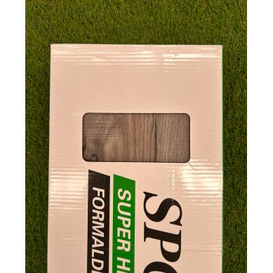 Suelo vinílico SPC gris 4mm (1mm base acolchada IXPE)